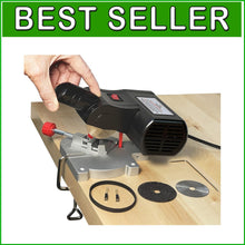 Load image into Gallery viewer, Mini Miter Saw with 3 Blades - Perfect for Precision Cutting of 1/2" Materials