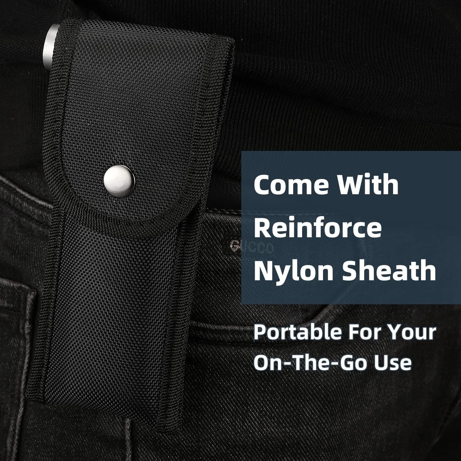 Compact Blue Multitool Hammer with Spring-Action Pliers for Adventure Seekers