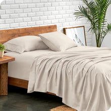 Load image into Gallery viewer, All-Season Luxury King Sheet Set - Lightweight Microfiber with Deep Pockets