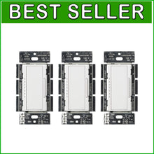 Load image into Gallery viewer, Elegant Maestro LED Dimmer Switch - Create Perfect Ambiance Anywhere, 3-Pack