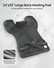 Load image into Gallery viewer, Luxurious 24"x33" Electric Heating Pad for Pain Relief - Ideal Gift for Wellness