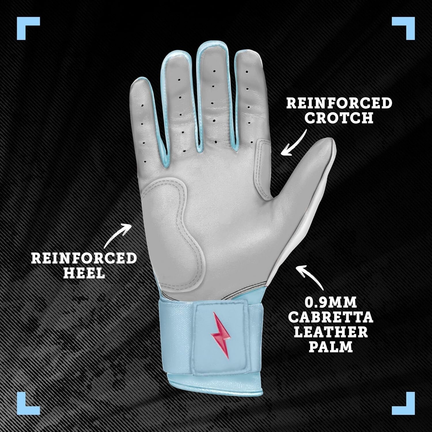 Chicago Cubs Signature Series Batting Gloves - Double Reinforced Leather Support