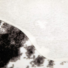 Load image into Gallery viewer, 5.2x6.6ft Faux Cowhide Area Rug - Soft, Durable &amp; Ideal for the Country Theme