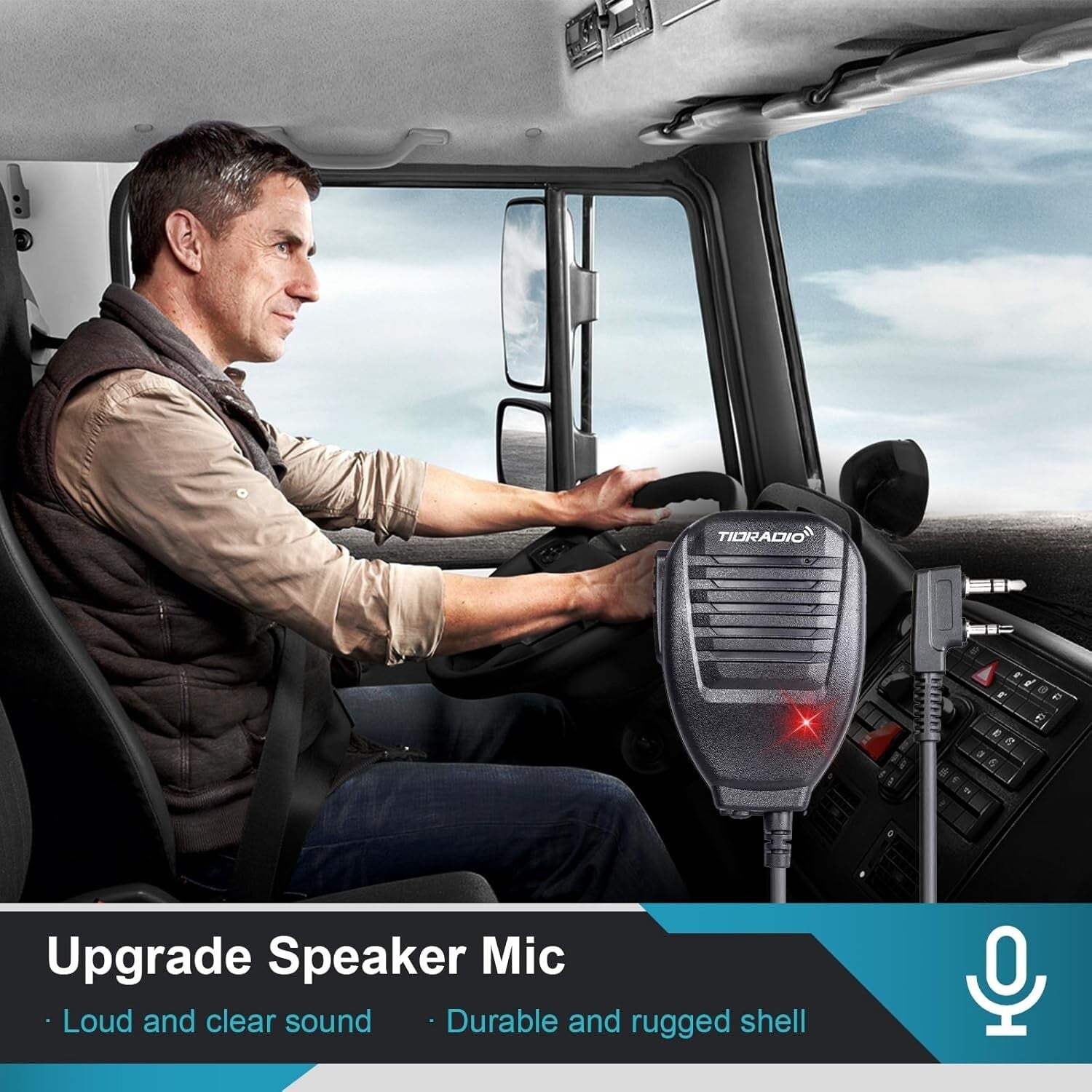 Durable Multi-Band Radio with TFT Color Screen, Includes Extensive Accessories