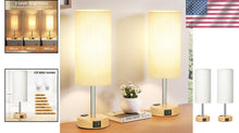 Load image into Gallery viewer, Stylish 3-Way Dimmable Touch Lighting - Set of 2 Table Lamps for Bedroom Decor