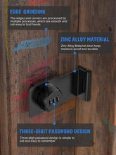 Load image into Gallery viewer, Zinc Alloy Password Hasps - Versatile Security Locks for Cabinets, Gates &amp; More