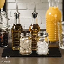 Load image into Gallery viewer, Elegant 270 ml Glass Bottles for Olive Oil &amp; Vinegar with Stainless Steel Spouts