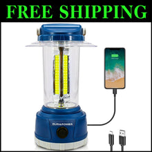 Load image into Gallery viewer, Portable 2000 Lumen Rechargeable Lantern with Waterproof &amp; Emergency Features