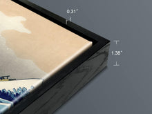 Load image into Gallery viewer, Beautifully Framed Great Wave Giclee Canvas Art – Perfect Gift for Any Occasion