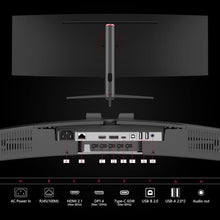 Load image into Gallery viewer, Eye-Catching 49-Inch Ultrawide Monitor with 5120x1440 Resolution &amp; Adaptive-Sync
