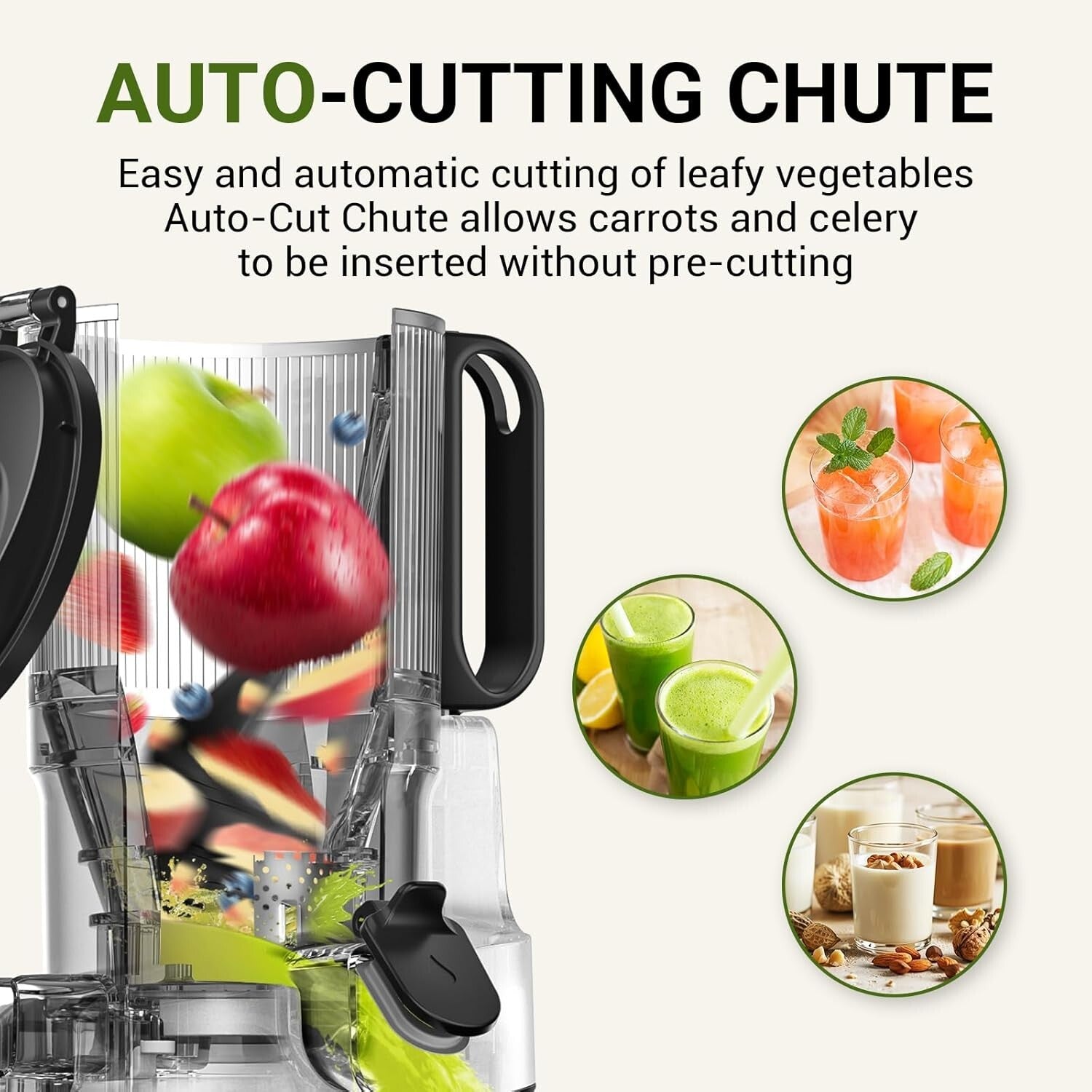Durable Home Juicer Machine with Triple Filtration for Ultra-Smooth Juice
