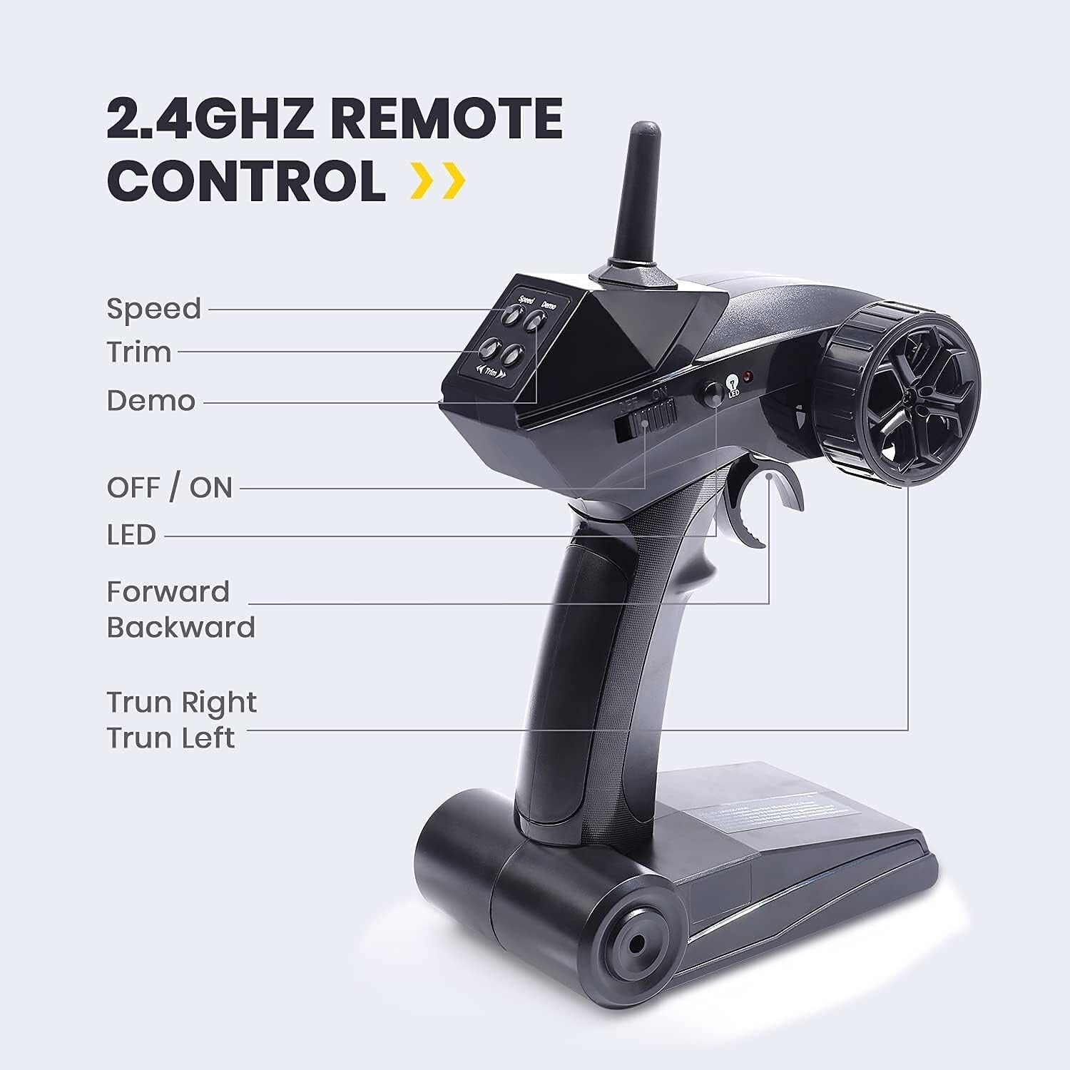 2.4GHz Racing RC Boat - Self-Righting & Auto-Pilot Mode for Ultimate Fun