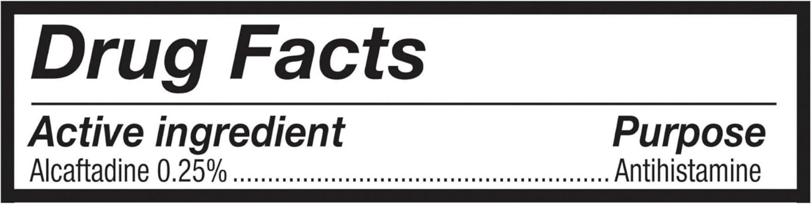 Prescription Strength Once Daily Eye Drops - Allergy Itch Relief, FSA Eligible