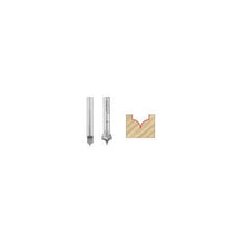 Load image into Gallery viewer, Compact 1/2 Radius Roundover Router Bit - Perfect for Wood Profiles and Beading