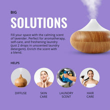 Load image into Gallery viewer, UV-Protected 2-Pack Lavender Essential Oil – 32 oz for All DIY and Aromatherapy