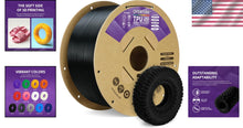 Load image into Gallery viewer, Premium 1kg TPU Filament, 95A Black, Ideal for Layer Adhesion &amp; Durability