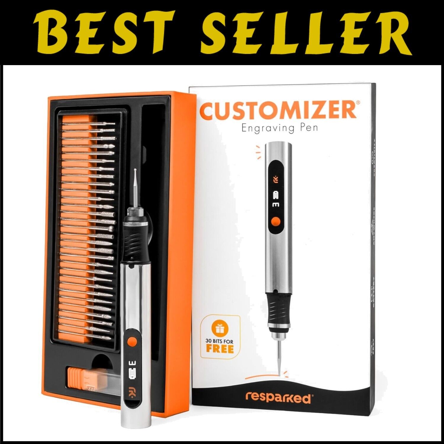 Ultimate Lightweight Engraving Pen - Rechargeable Cordless Tool for 50+ Surfaces