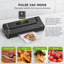 Load image into Gallery viewer, Lightweight Automatic Vacuum Sealer - Vacuum Bags &amp; Sous Vide Solution Included