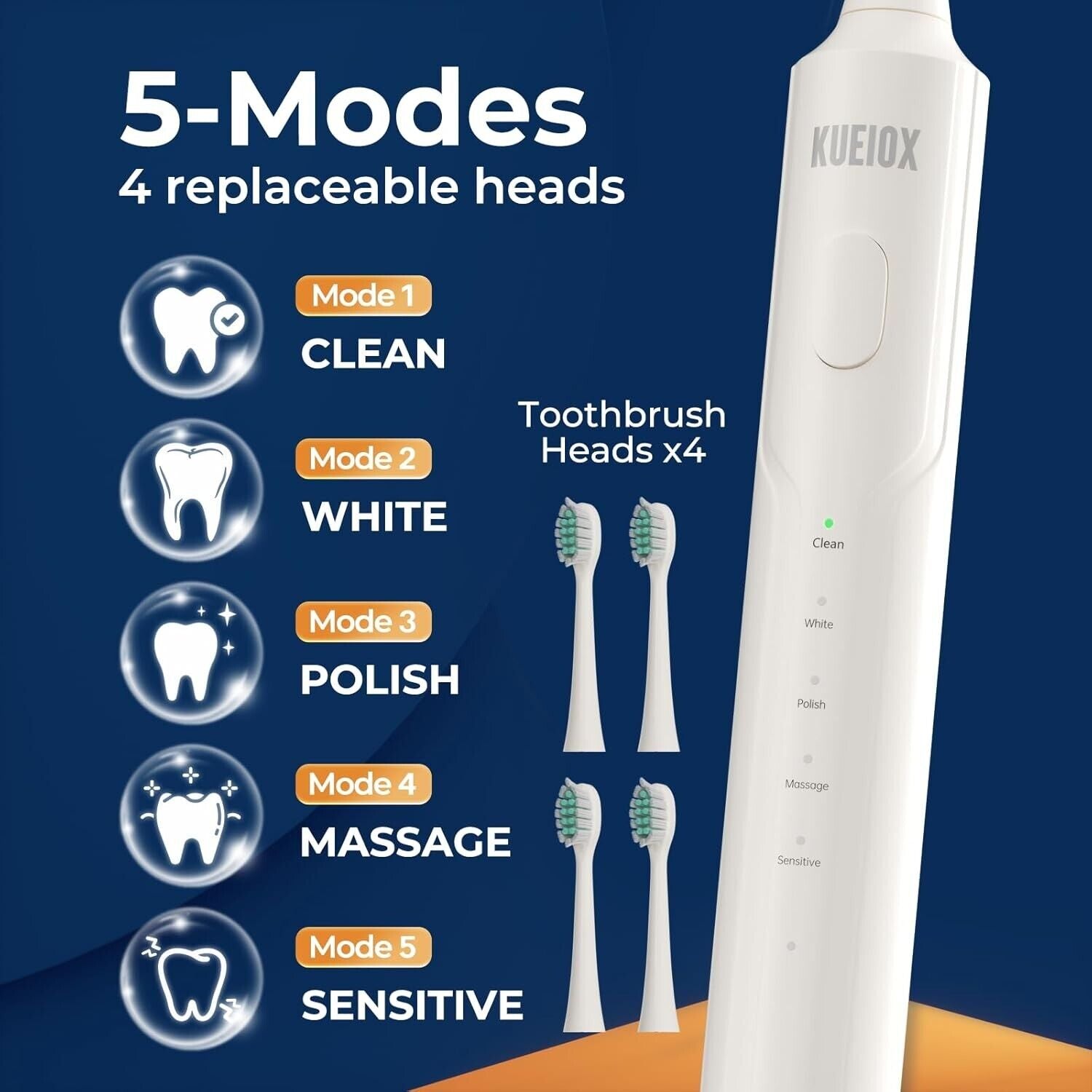 Complete Oral Care Set: 320ML Cordless Flosser & Advanced Electric Toothbrush