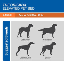 Load image into Gallery viewer, Lightweight &amp; Eco-Friendly Elevated Dog Bed - Joint Support for All Life Stages