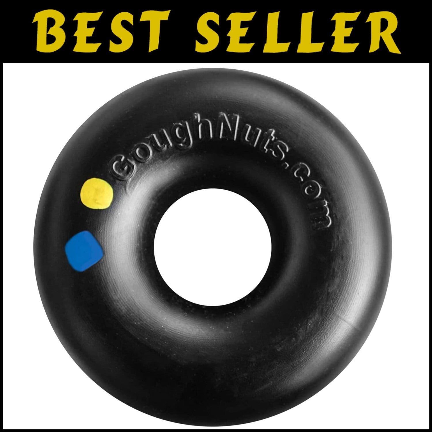 Virtually Indestructible Heavy Duty Dog Toy for Aggressive Chewers - Large Size