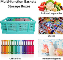 Load image into Gallery viewer, Durable 20L Collapsible Storage Baskets - Ideal for Home &amp; Office Organization