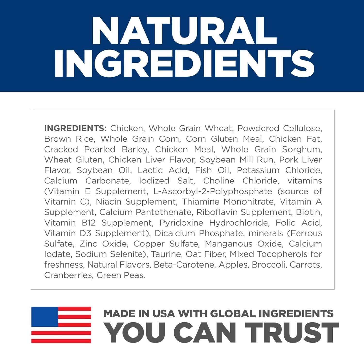 Premium Adult Dog Food with Chicken, Rice & Barley – 28.5 lb for Dental Health