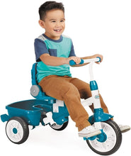 Load image into Gallery viewer, Lightweight Teal 4-in-1 Trike - Adjustable and Safe for Toddlers 9+ Months