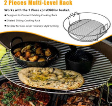 Load image into Gallery viewer, Big Green Egg 5-Piece Replacement Kit with Removable Rack for Enhanced Cooking
