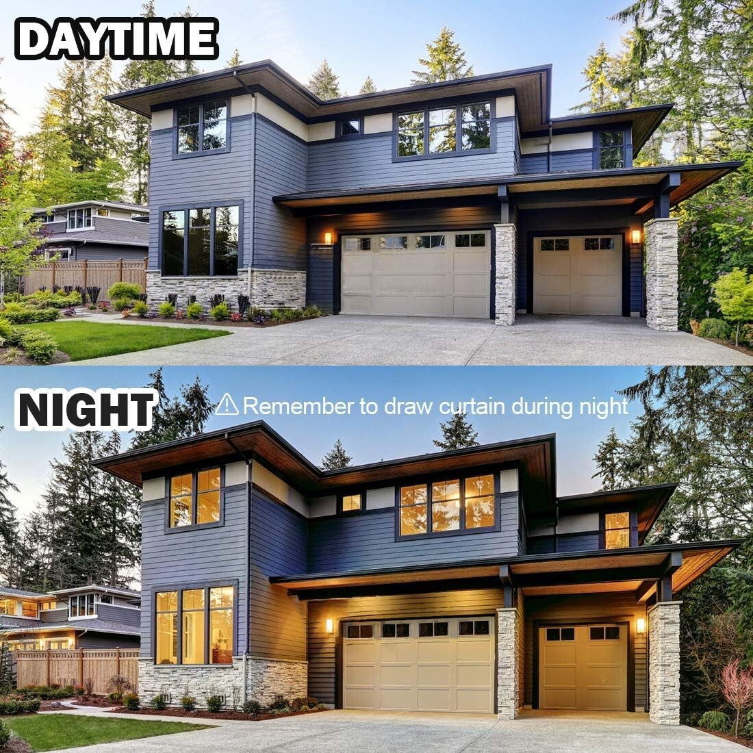 Daytime Privacy One Way Window Film - Heat Control & UV Protection, 35.4"x32.8"