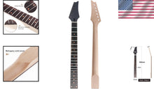 Load image into Gallery viewer, Ibanez-Style Replacement Guitar Neck - Maple/Rosewood, Easy Install, 24 Frets