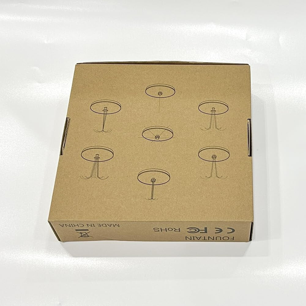 Solar-Powered Fountain with 60 Colorful LEDs, 7 Water Styles & Anti-Drift Fixers