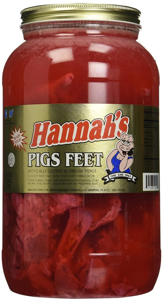 Savory Pickled Pigs Feet – 10-12 Piece 4.25lb Jar for Culinary Delights