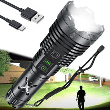 Load image into Gallery viewer, Tactical LED Flashlight 5200 Lumens - Multi-Mode Brightness &amp; Water Resistant