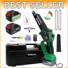 Load image into Gallery viewer, Efficient 8 Inch Cordless Chainsaw - Ideal Tool for Home Garden Maintenance