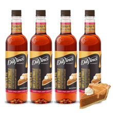 Load image into Gallery viewer, Classic Pumpkin Pie Syrup Pack of 4 - 25.4 Oz Per Bottle for Coffee &amp; Desserts