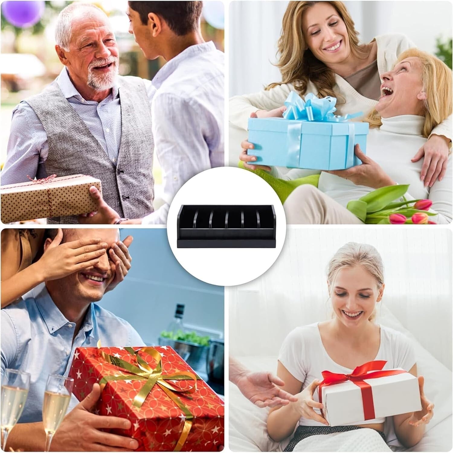 Eco-Friendly Portable Bamboo Belt Storage Organizer - Space-Saving & Stylish