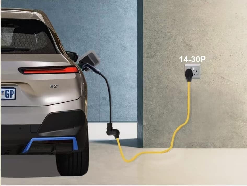 10 Gauge 50FT NEMA 14-30 Extension Cord - Ideal for Dryers and Level 2 Charging