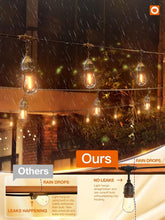 Load image into Gallery viewer, Commercial Grade 48FT LED Outdoor String Lights - Ideal for Gardens &amp; Events