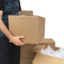 Load image into Gallery viewer, Easy Setup Medium Moving Boxes, 20-Pack - 18" x 14" x 12" Usable for All Packing
