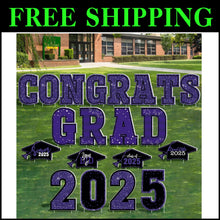 Load image into Gallery viewer, Inspirational Graduation Yard Signs - 20 PCS, Perfect for Class of 2025 Parties
