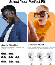 Load image into Gallery viewer, Compact and Stylish 45dB Noise Cancelling Ear Plugs - Designed for Comfort