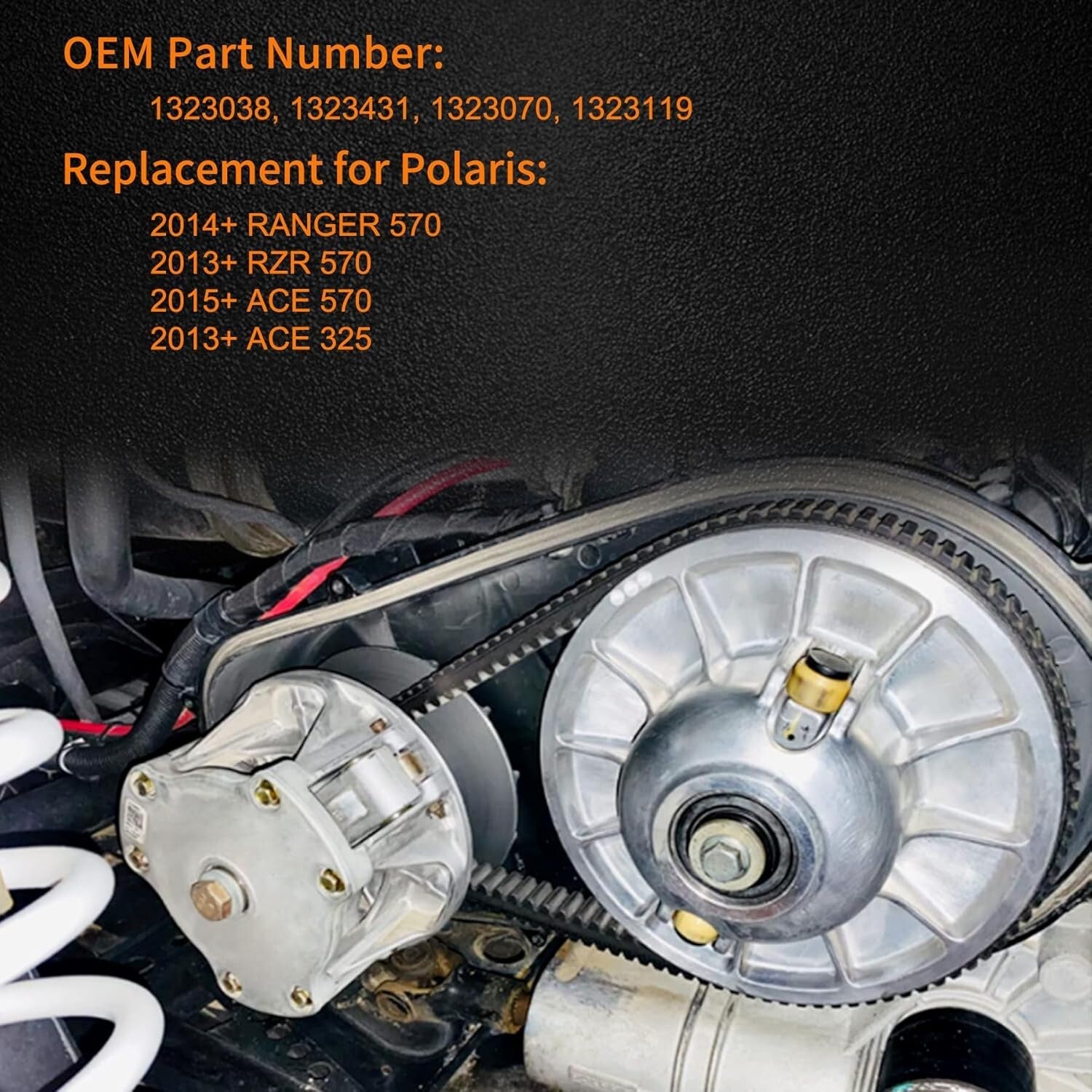 High-Quality Primary & Secondary Clutch Kit with Puller for Polaris UTVs 2014+