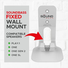 Load image into Gallery viewer, Invisible Sonos Wall Mount Bracket Twin Pack - Secure &amp; Stylish Speaker Support