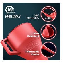 Load image into Gallery viewer, USA-Made Long Flexible Funnel - Perfect for Oil Changes and Transmission Fluid