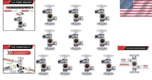 Load image into Gallery viewer, Efficient 10-Pack of Lead-Free Dual Compression Angle Stop Valves for Plumbing