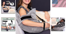 Load image into Gallery viewer, Lightweight Machine Washable J-Shape Recovery Pillow With Arm Support Pocket