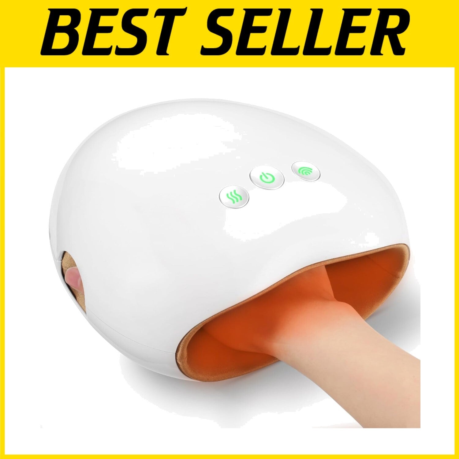 Portable Hand Massager with Heat - Ideal for Carpal Tunnel Relief, Stylish Gift