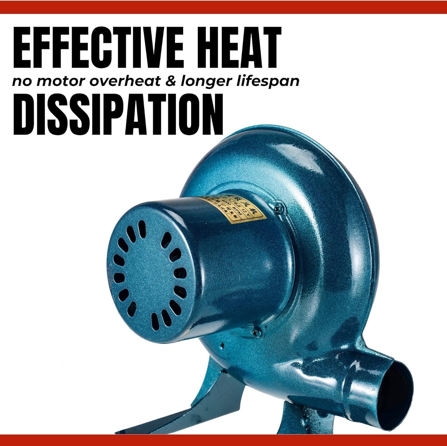 Electric BBQ Blower Fan with Variable Speed Control - Charcoal Starter 110V