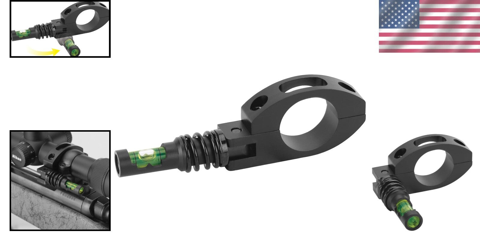 Elite Anti-Cant Indicator - Precision Tool for Hunters & Long-Distance Shooters